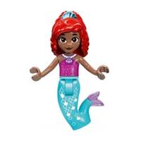 Lego Ariel Mermaid (Medium Brown) Mini Doll Disney Minifigure NEW 2024