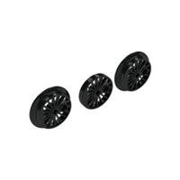 LEGO Black Train Wheels - 3 for RC Trains (85489) Multipack NEW 2025