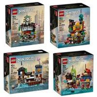 Lego Micro NINJAGO City Complete Series Insider Exclusive RETIRED 2024