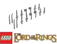 LEGO Flat Silver Lord of The Rings Weapon Pack 2674 Multipack Rivendell NEW 2025