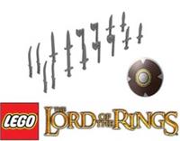 LEGO 2674 Lord of The Rings 10316 Rivendell Minifigure Weapons ( LOTR ) NEW
