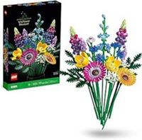 LEGO Icons Wildflower Bouquet Set, New sealed but open scruffy box, with instruc