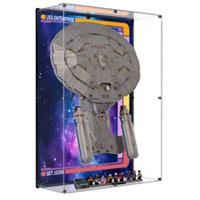 BRICK IN IT Wall Display Case For LEGO Icons Star Trek: USS Enterprise 10356