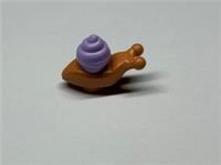 LEGO Nougat Snail with Lavender House Animal minifigure NEW 2025