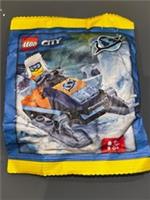 Lego City Explorer Minifigure and Snowmobile Paper Bag - 952312
