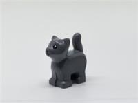 LEGO Baby Kitten Cat Animal Minifigure DB GREY Standing 80686pb01 NEW (G7)