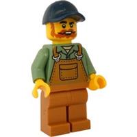 LEGO Farmer with Overalls and Cap Minifigure 60461 City Farm 2025 NEW
