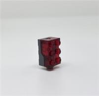 LEGO Light Brick glows Red LED with batteries 2x3 38564 6429475 54930c01 NEW (K6