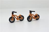 LEGO BMX Bike Mountain Dirt Bicycle Orange 5554c01 New X2 (I1)