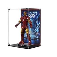BRICK IN IT Display Case For LEGO Iron Man Mark 3 Collectors' Edition 76344