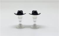 LEGO FEDORA Minifigure, Headgear Hat, Outback 6561154 GANGSTER BLACK NEW (L2)