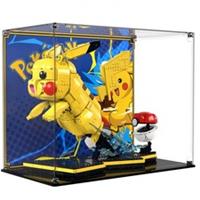BRICK IN IT Display Case For LEGO Pokmon Pikachu And Pok Ball 72152