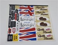 Lego LONDON BUS 10258 STICKER SHEET ONLY NEW (D12)