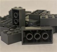 LEGO Bricks 100 x 2x4 Dark Grey (3001) | BRAND NEW & FREE UK 🇬🇧 POSTAGE