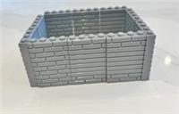 LEGO 50 x 1x4 Medium Stone Grey Masonry Brick (15533) | Lego City Castle