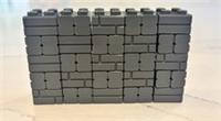 LEGO 100 x 1x2 Dark Stone Grey Masonry Brick 98283 NEW & FREE UK🇬🇧 DELIVERY