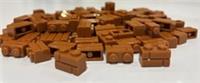 LEGO 50 x 1x2 Dark Orange Masonry Brick (98283) NEW & FREE UK 🇬🇧 DELIVERY 🚚