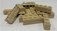 LEGO 100 x 1x4 Masonry Brick (15533) Tan Colour NEW & FREE UK 🇬🇧 DELIVERY 🚚
