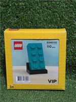 LEGO BUILDABLE 2x4 TEAL BRICK New Lego Set 6346102 Sealed Box VIP Reward