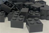 LEGO 2x2 Bricks 50 x Pieces | 3003 Dark Bluish Grey Brand New ✅ FREE POSTAGE