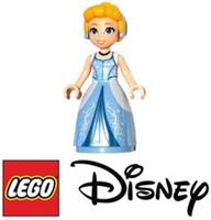 Lego Cinderella Light Blue Dress with Skirt Disney Princess Minifigure NEW 2025