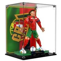 BRICK IN IT Display Case For LEGO Cristiano Ronaldo Football Legend 43016