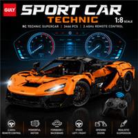 Guly 10650 Raceforge W1 Style Hypercar RC 1:8 3466pcs Building Blocks Car - NEW