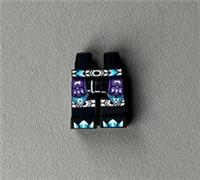 LEGO Ninjago Lord Ras replacement Black Hips and Legs Dark Purple - 970c00pb1590