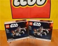 New Sealed Lego Star Wars 75295 Millennium Falcon Microfighter Retired Set x 2