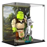 BRICK IN IT Display Case For LEGO Shrek, Donkey & Puss In Boots 72423