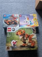 3x Box Damaged LEGO Sets Inc Unicorn Dinosaur And Car 60442 31140 76967