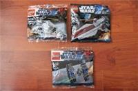 LEGO STAR WARS POLYBAGS 8028, 30056 & 30053.