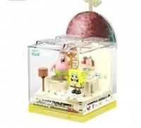 SpongeBob Building Blocks Set Patrick Star House Sealed Gift Room Model Bricks