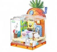 SpongeBob Building Blocks Set SpongeBob House Room Model Bricks Gift