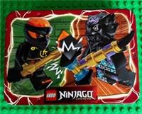 LEGO Ninjago Dragons Rising Cole v's Lord Ras Metal Box - 112406