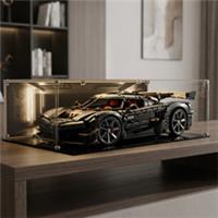 BRICK IN IT Display Case For LEGO Koenigsegg Sadair's Spear Megacar 42232