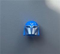 LEGO Star Wars Replacement Blue Helmet Mandalorian Night Owl - 87610pb25
