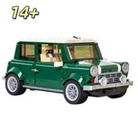New Mini Cooper 10242 Creator Expert Moc 1077pcs Plus Figures, Stickers