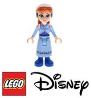 Lego Anna Mini Doll Disney Princess Frozen Minifigure dp210 NEW 2025