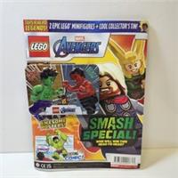 LEGO Marvel Avengers Magazine with Hulk vs Red Hulk Special Minifigure Tin - NEW