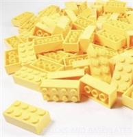 LEGO Bricks 100 x 2x4 Bright Light Yellow | BRAND NEW & FREE UK 🇬🇧 POSTAGE