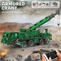 MOULD KING 20009 Armored Recovery Crane G-BKF 5,539 Pcs App + RC - NEW