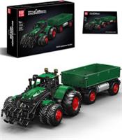 MOULD KING 17095 RC Heavy-Duty Tractor with Tipping Trailer 2,368 Pcs RC APP