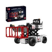 MOULD KING 17029 RC Container Forklift Building Set 4878PCS Pneumatic - WHITE