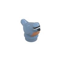 LEGO Sand Blue Bird Songbird with Nougat Chest Animal Pet Minifigure 11372 New