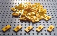Lego Yellow 1x2 Plate 'Jumper' (3794 / 15573) x15 in a set *BRAND NEW* Star Wars