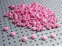 Lego Pink 1x1 Round Stud Plate (6141) x25 *BRAND NEW* City Friends Star Wars