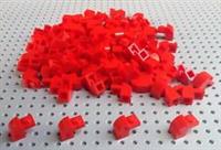 Lego Red 1x2x1.33 Brick with Curved Top (6091) x10 *BRAND NEW* City Star Wars