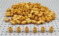 Lego 1x1 Gold Round Brick Barrel (3062) x25 BRAND NEW Star War City Harry Potter