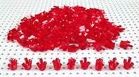 Lego Translucent Red Rock Gem Brick x10 each pack (15584) *NEW* City Minifigure